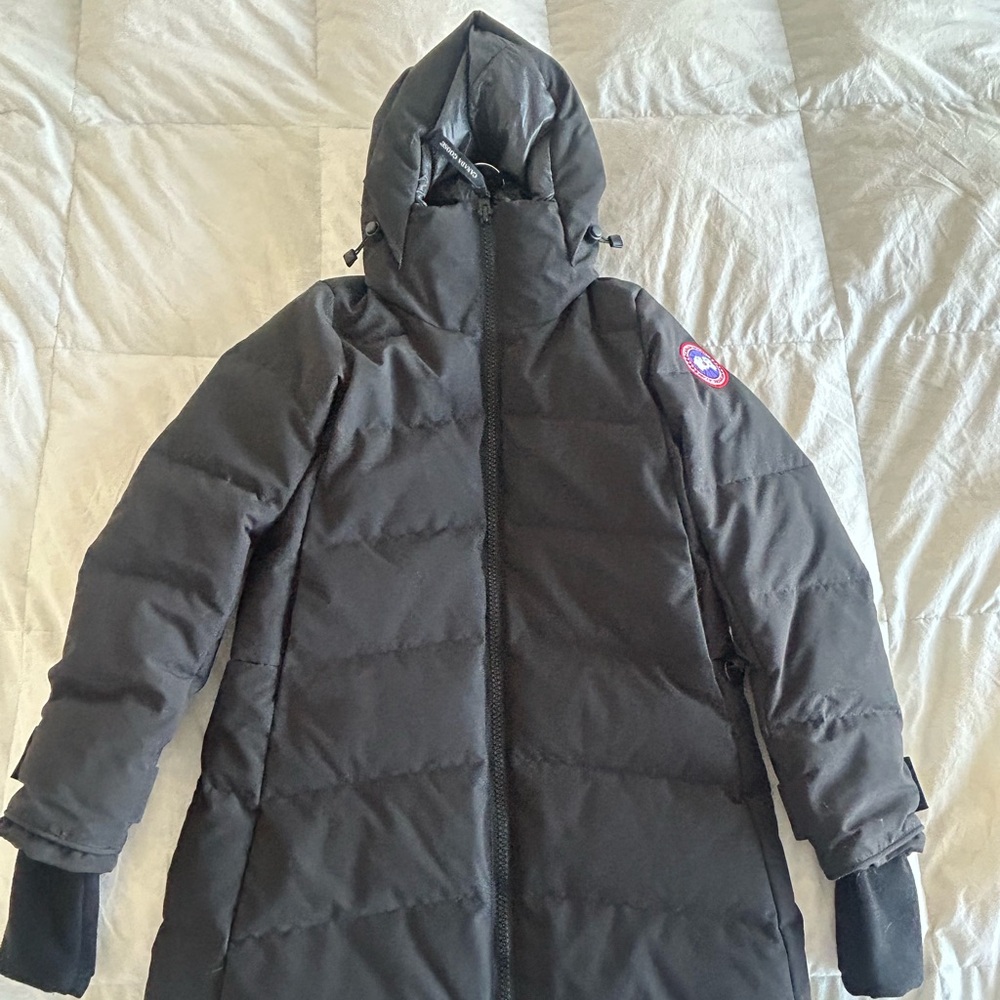 Canada Goose Women's Black Merritt Parka Small